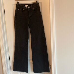 H&M BLCK DENIM JEANS